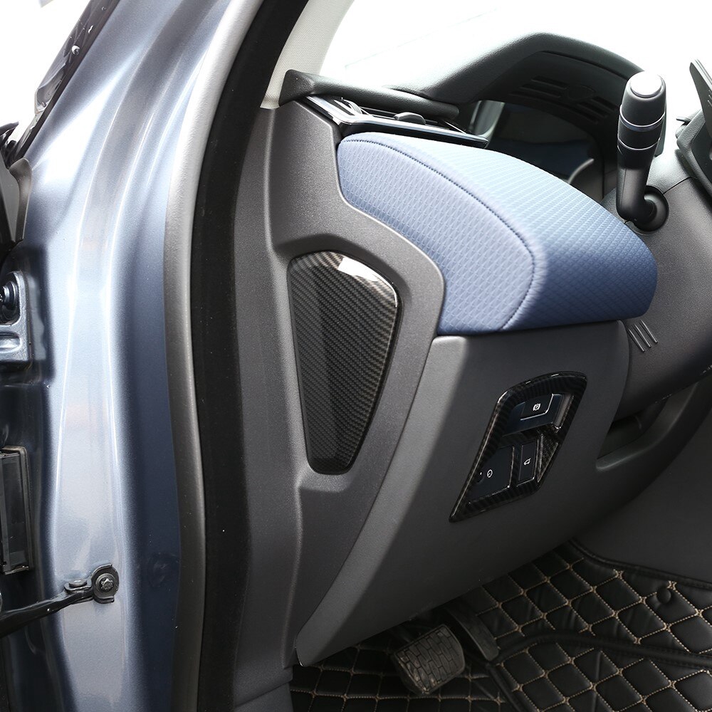 Carbon Fiber Side Dashboard Decor Cover Trim For Range Rover Sport 2018 2019