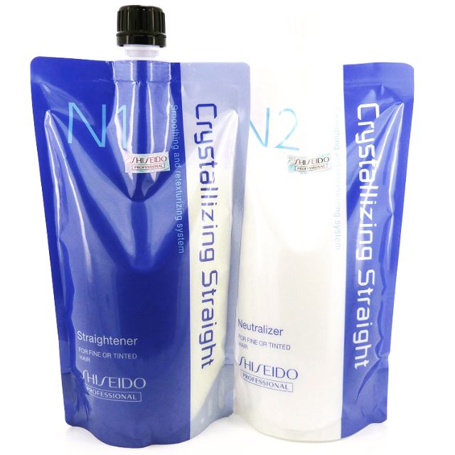 Shiseido Professional Crystallizing Straight N1 + 2 Hair Straightening ...