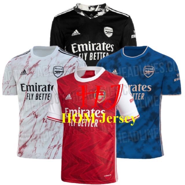 arsenal fc new jersey