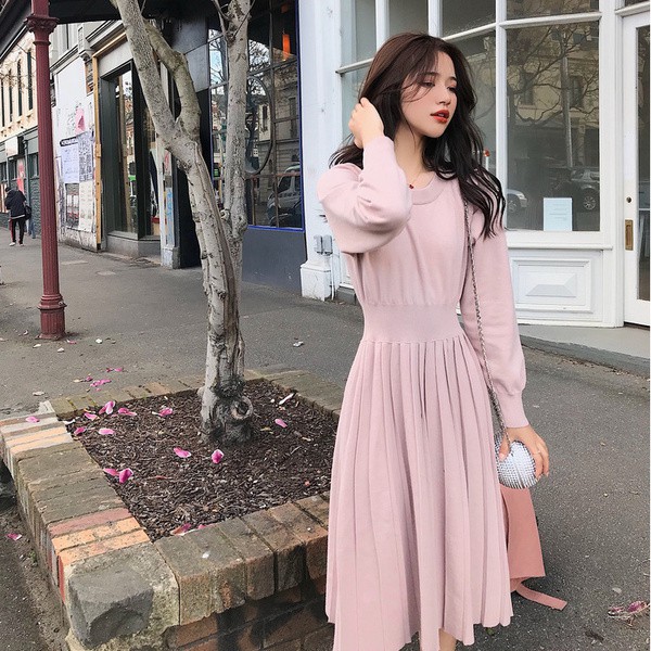 spring sweater dress