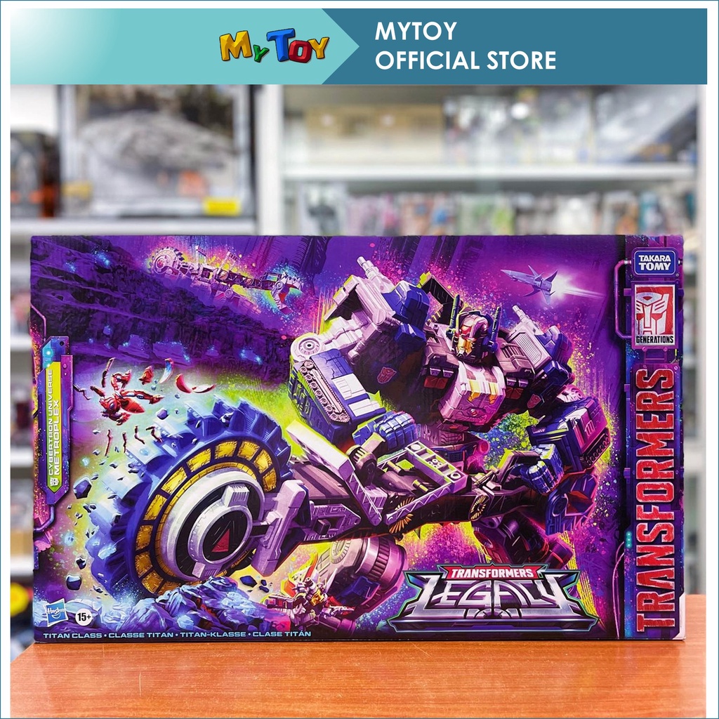 Hasbro Transformers Generations Legacy Series Titan Cybertron Universe Metroplex Shopee Malaysia 