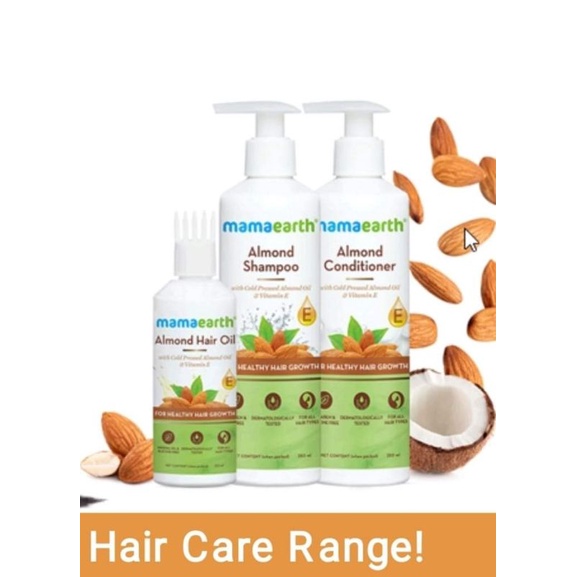 Almond Spa Kit with Cold Pressed Almond Oil and Vitamin E for Healthy Hair  Growth | Shopee Malaysia