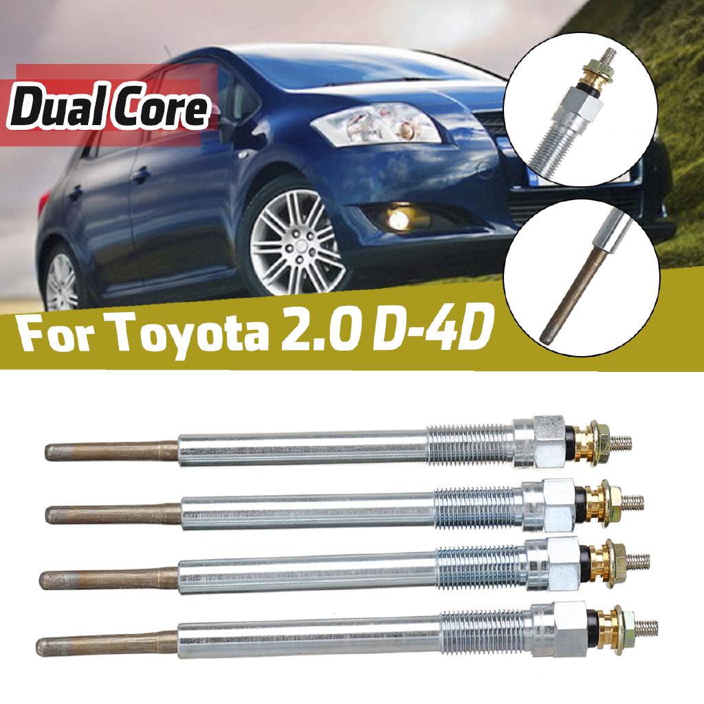 4x toyota avensis T25 1.8 genuine bosch super 4 spark plugs