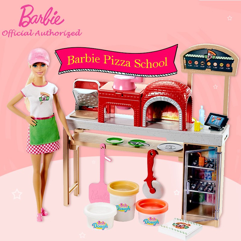 barbie pizza kitchen