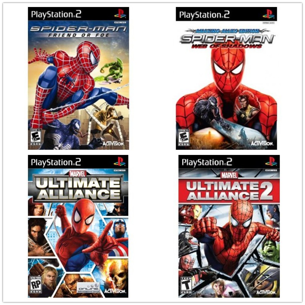 ps2 spiderman games