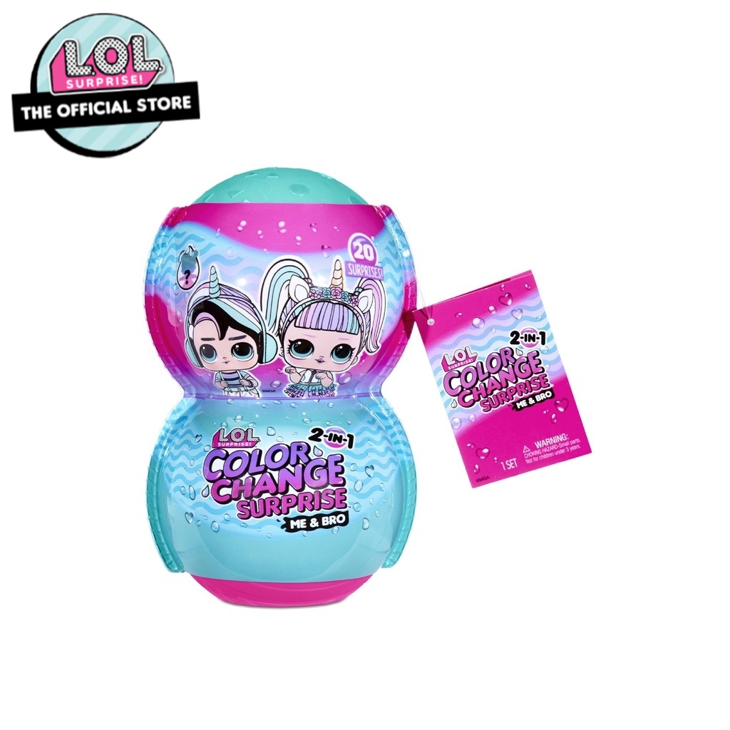 LOL Surprise Color Change 2 in 1 Me & Bro | Shopee Malaysia