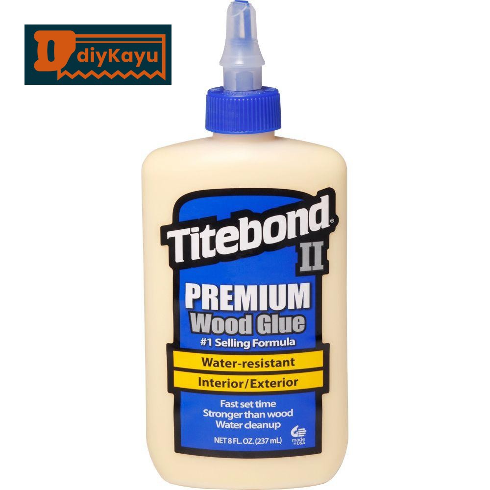 Titebond II 8oz (237ml) Premium Wood Glue Gam Kayu 太棒2代木工胶 | Shopee ...