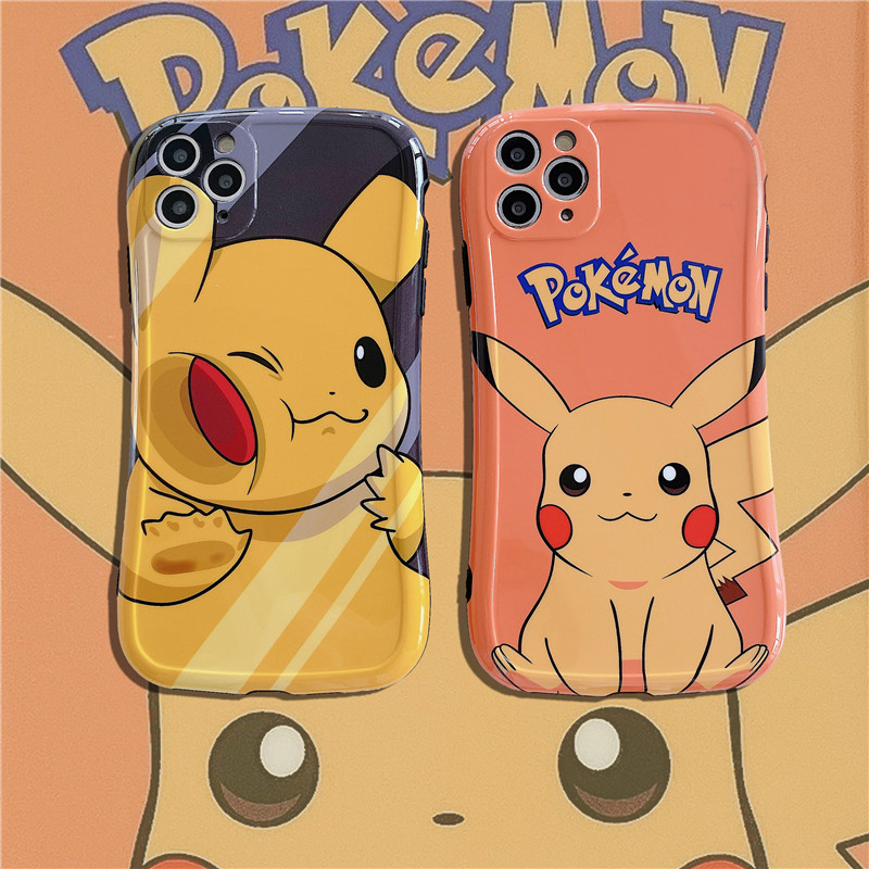 Pokemon Go Pikachu All Inclusive Protective Shell For Iphone11 Pro Max Xs 7 8 Plus Xr Se2 Shopee Malaysia