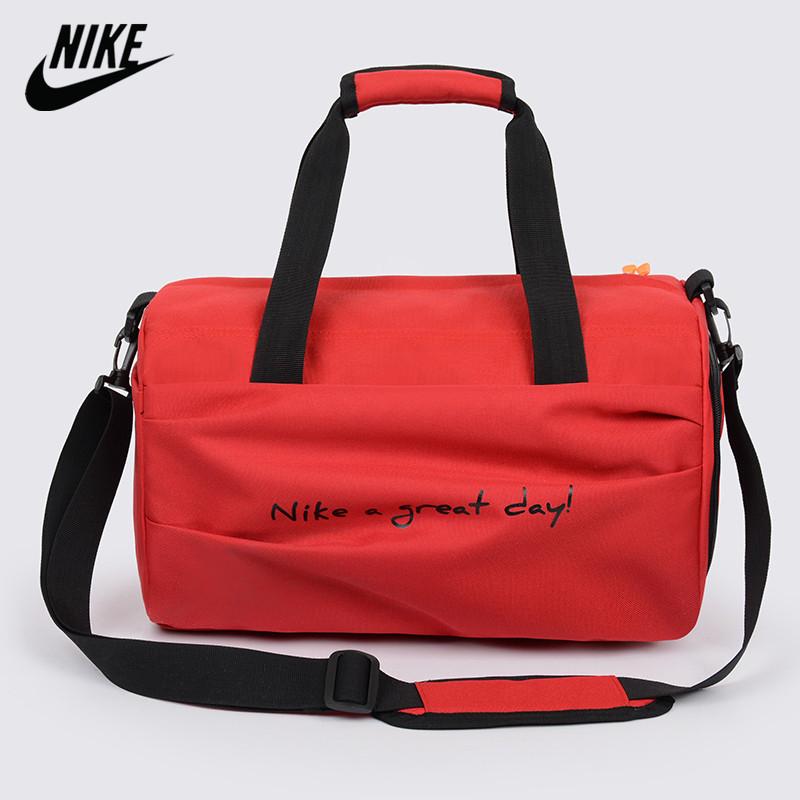 Nike Duffel Bag Men bags Large capacity sports light travel slung shoulder training bag Barrel ...