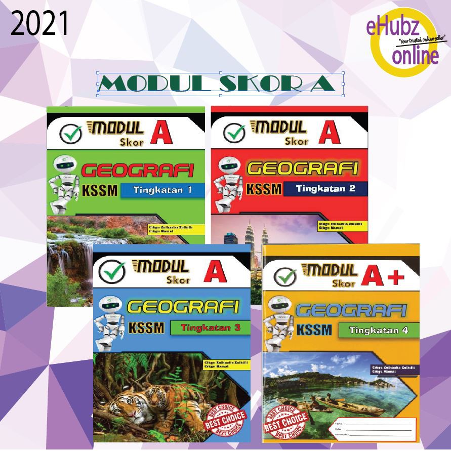 R5j8 Ehubz Modul Skor A Geografi Kssm Tingkatan 1 2 3 4 5 Cikgu Mamat Shopee Malaysia