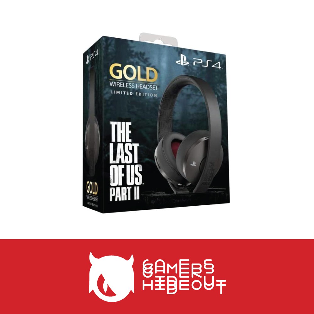 headset gold the last of us 2