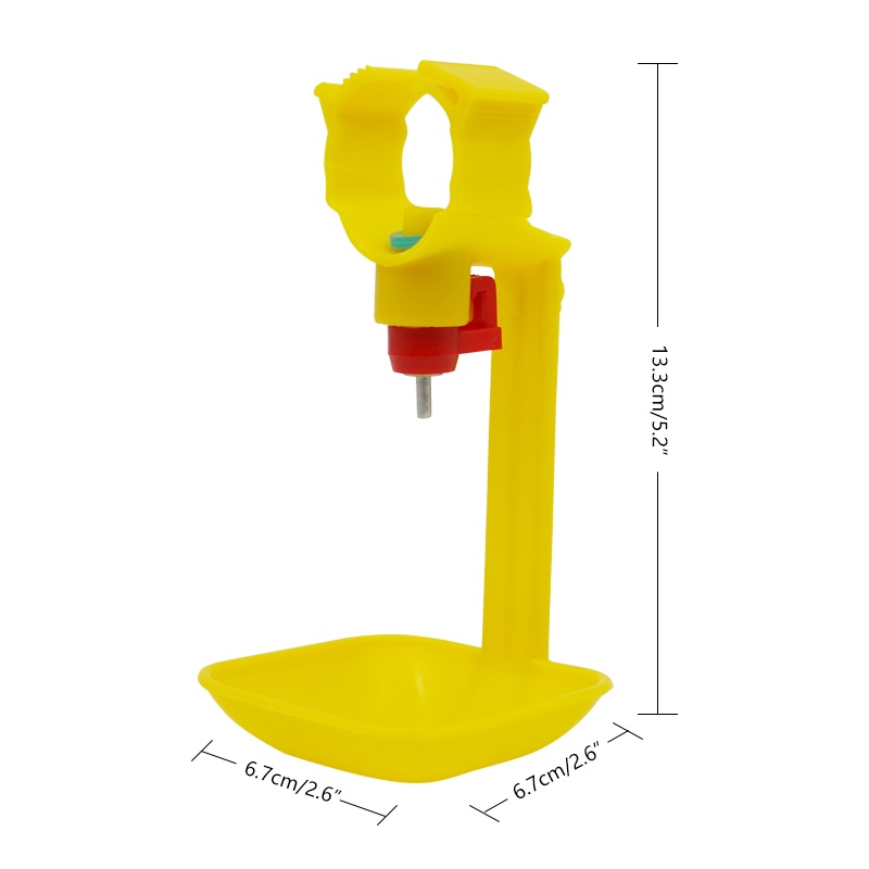 Multi Durable 10Pcs poultry chicken hanging duck drinking water nipple drinker feeder cup support wholesale Must Vers... - Image 4