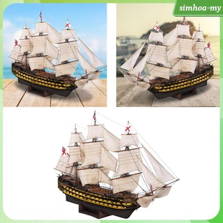 Fun DIY Handmade Assembly Ship 21" Wooden Sailing 3D Victory Ship Boat Model Set 