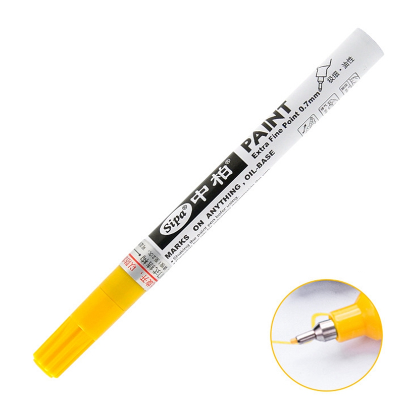 Chuangjulin Metallic Marker Extra Fine Point Paint Marker Non