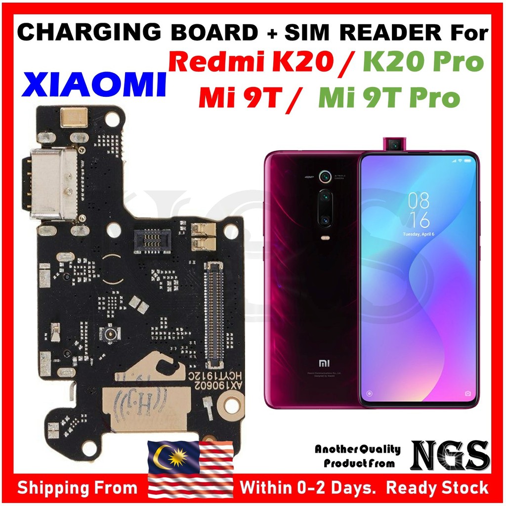 Original Charging Port Charging Board For Xiaomi Redmi K20 Mi 9t Redmi 7351