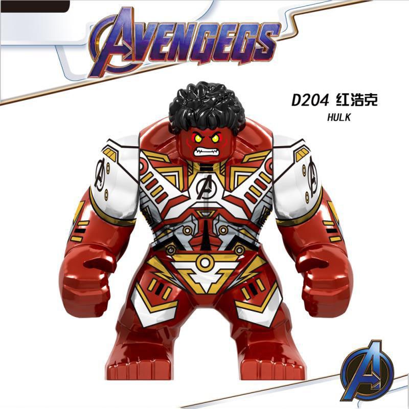 lego marvel red hulk