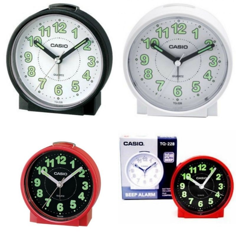 Casio Alarm Clock TQ228 Shopee Malaysia