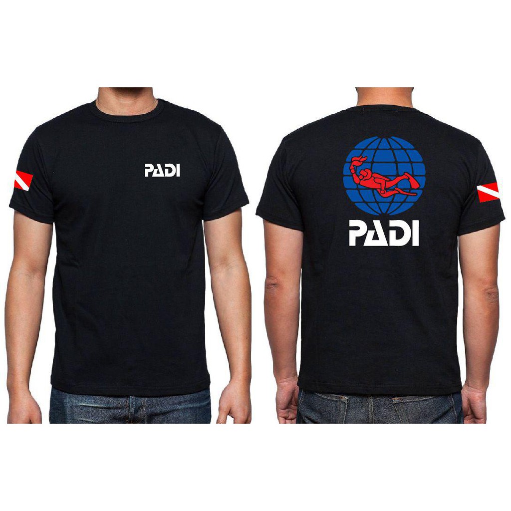 PADI Scuba Diving TShirt Regulator Divers Wear Shopee Malaysia