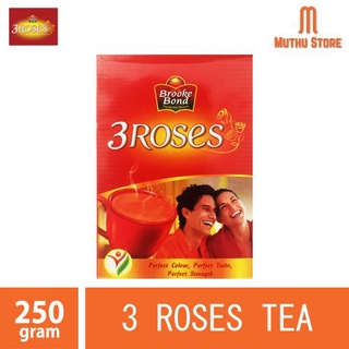 BROOKE BOND 3 ROSES TEA 250g | Shopee Malaysia