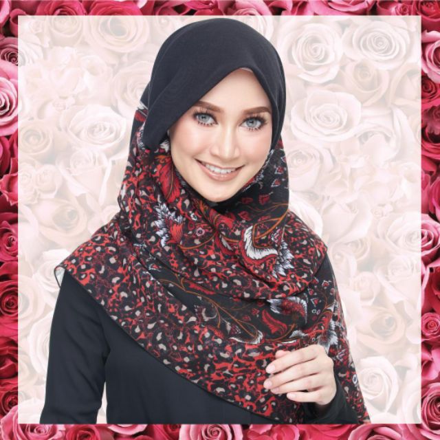 Tudung Bawal DivaScarf™️ - Batik Leopard