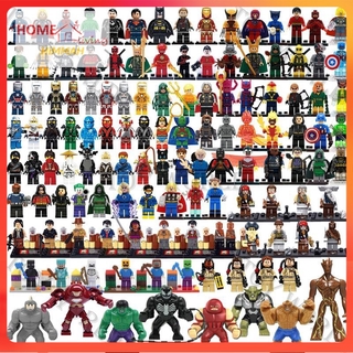 marvel lego minifigures set