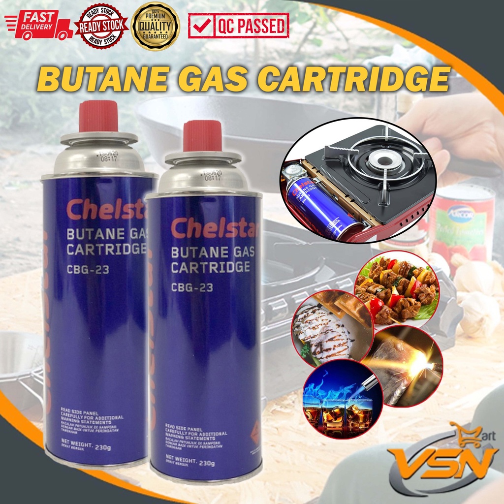 【Anti-Explode】Butane Gas Cartridge Liquefied Gas Can for Stoves and Torch Gun For 1PCS