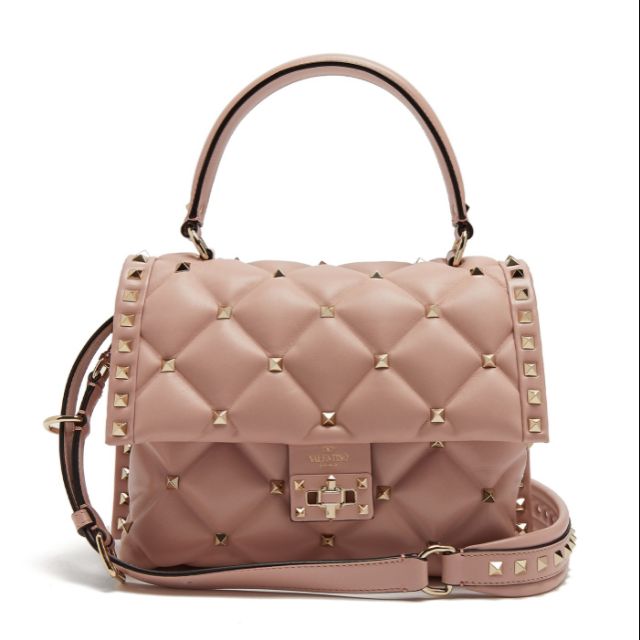 valentino candystud top handle bag