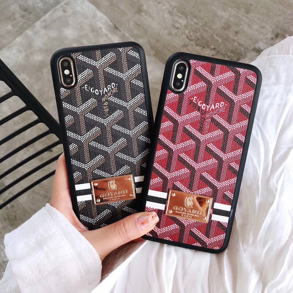 goyard iphone x cover