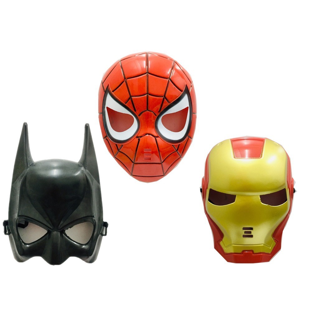 Mask Topeng Superhero For Kids Shopee Malaysia