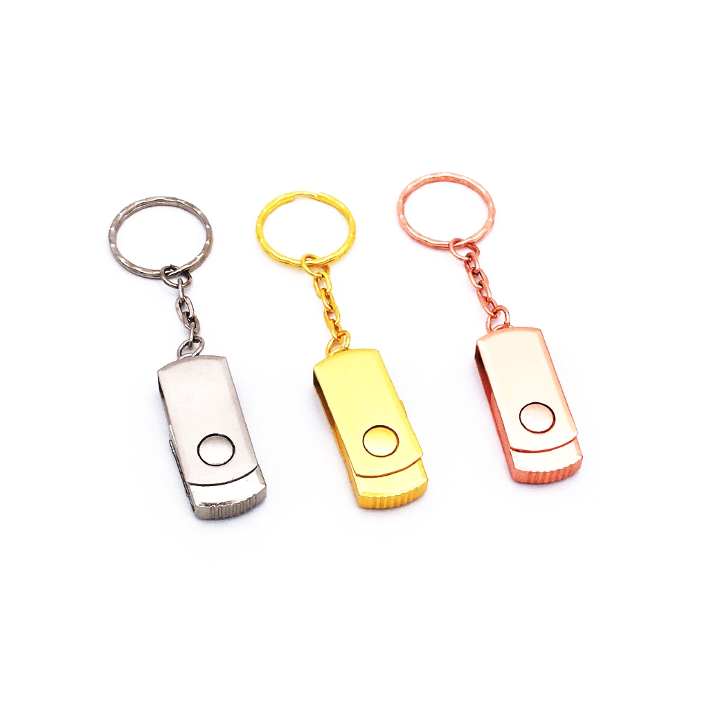 Custom Logo Usb Flash Drive With Keyring Shopee Malaysia