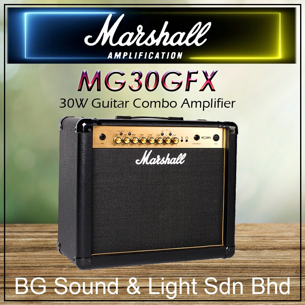 Marshall MG30GFX 30 Watt, 1x10" Guitar Amplifier with Effects (MG30