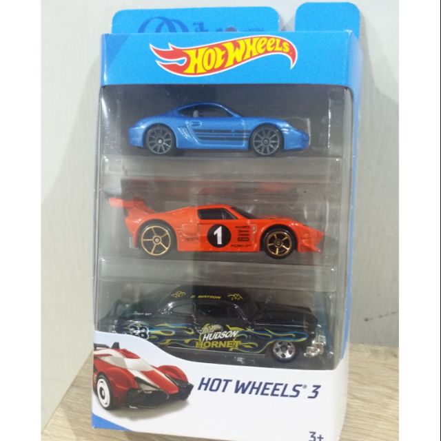 3 pack hot wheels