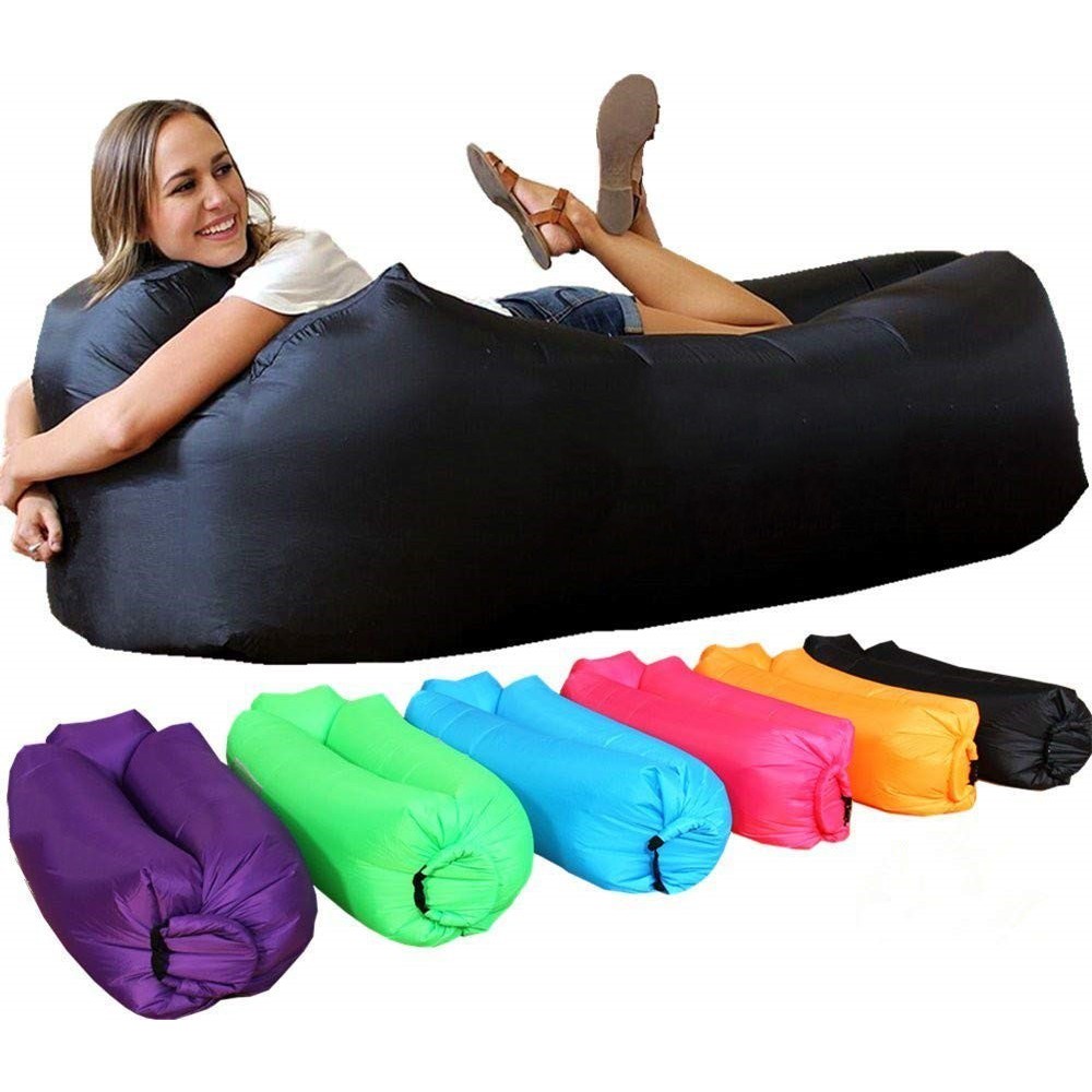fast inflate air bed lazy sleeping bed
