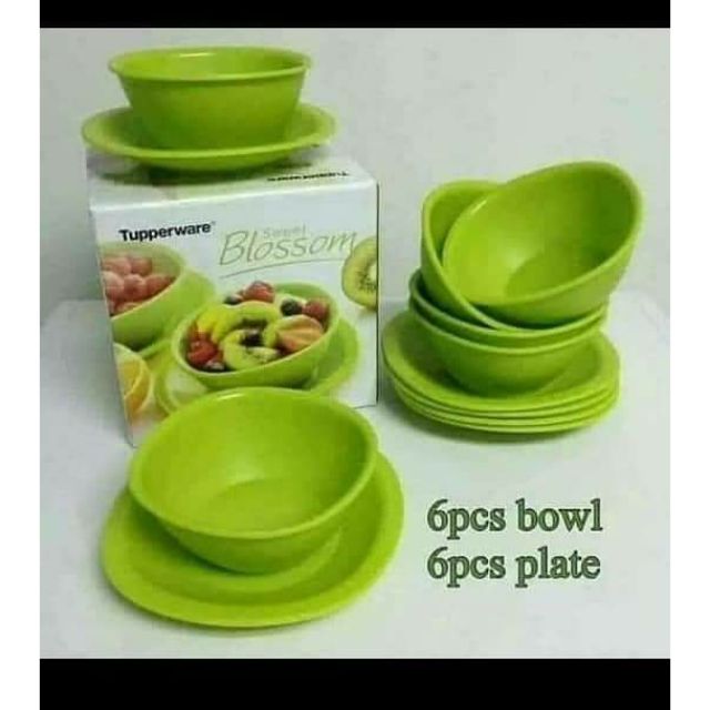 Tupperware Sweet Blossom Set Shopee Malaysia