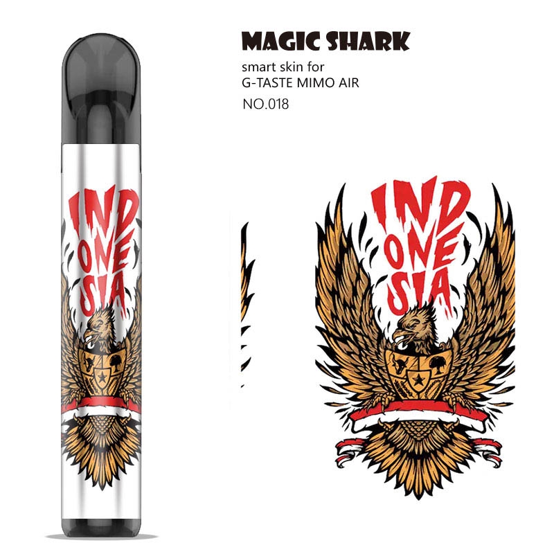 Magic Shark For G Taste Mimo Air Pod Kit Sticker Vape Cover Shopee Malaysia