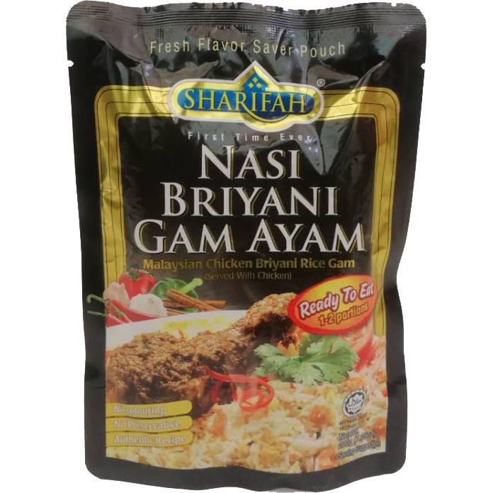 Halal Sharifah Food Nasi Briyani Gam Ayam