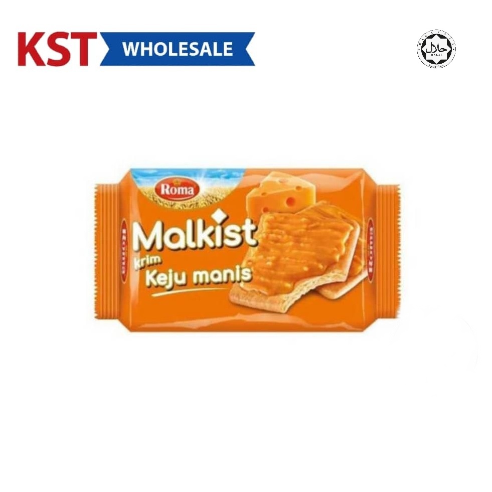 Roma Malkist Keju Manis 115g