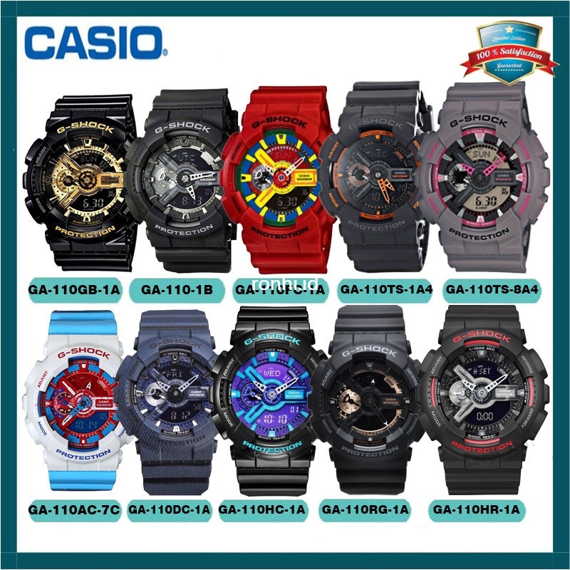 g shock ga 100 colors