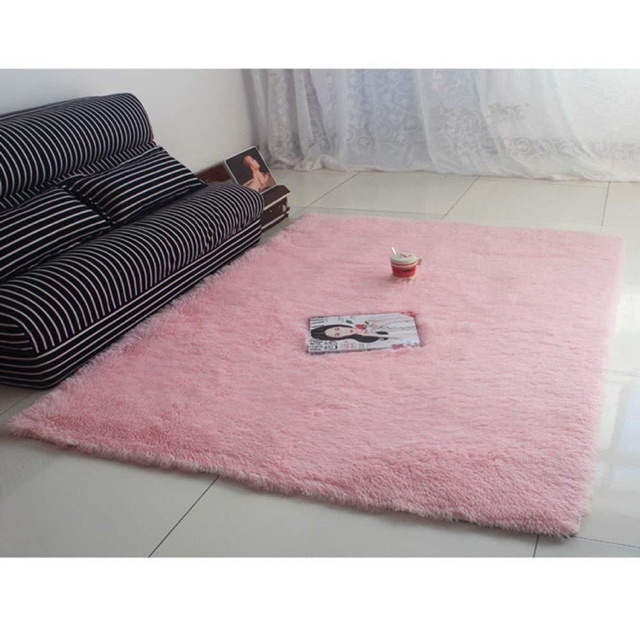 Fluffy Rugs Carpet Floor Mat Anti Skidding Shaggy Rug Dining Room Flurry Home Decor Design 80cm X 120cm Shopee Malaysia