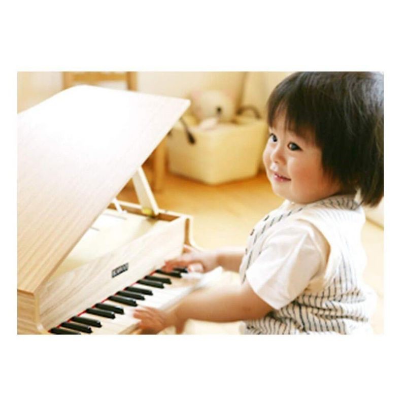 KAWAI mini piano 1144 Wood muji style better toy piano than Lego piano