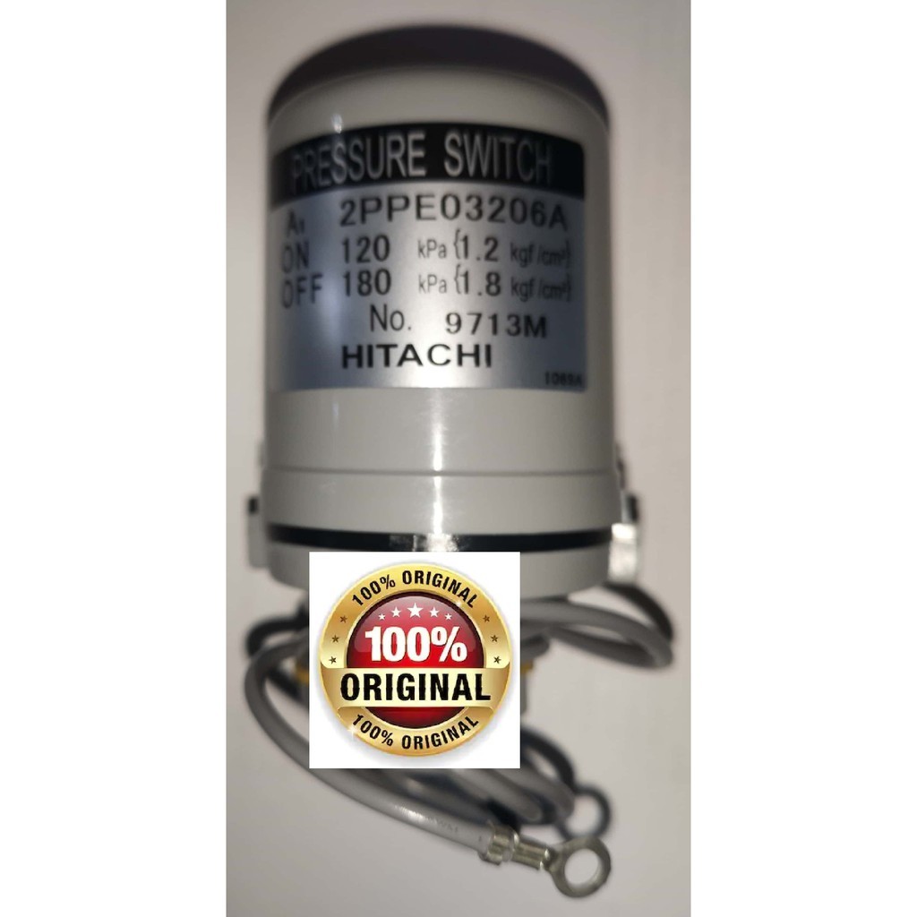 Hitachi Water Pump Pressure Switch (Original) Shopee Malaysia