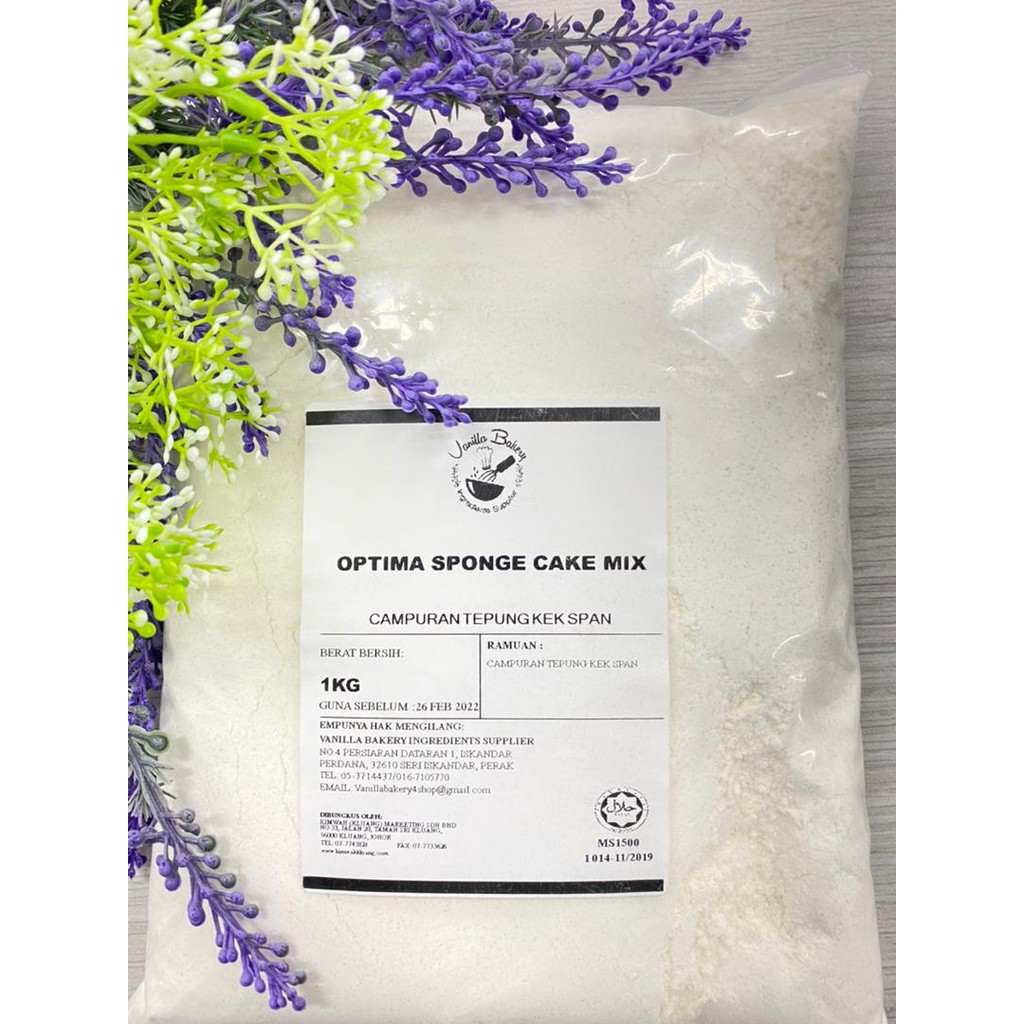 HIGH QUALITY CHOCOLATE/OPTIMA SPONGE CAKE MIX 1KG/500G Shopee Malaysia