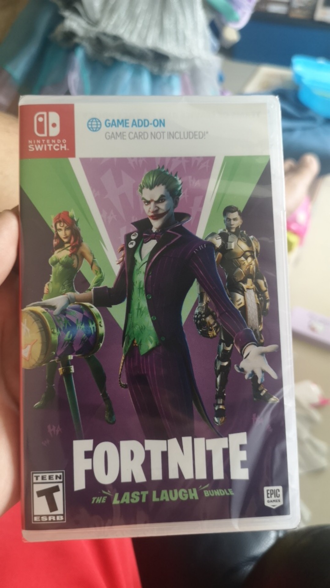 Nsw Nintendo Switch Fortnite The Last Laugh Bundle Digital Add On Shopee Malaysia