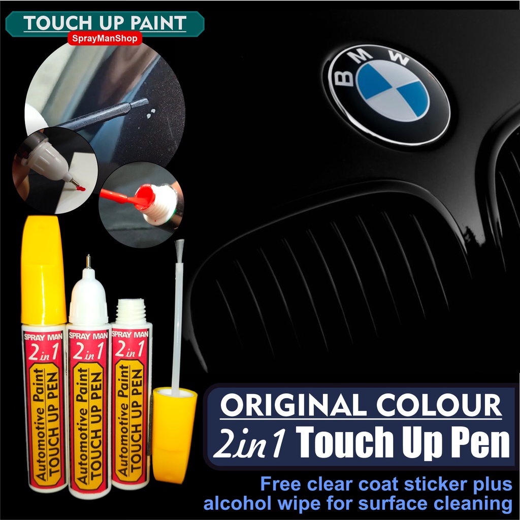 BMW Touch Up Pen Original Factory Colour 2in1 (17ml) Pen And Brush