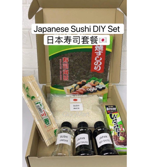 【SUSHI SET】Japanese Sushi DIY Starter Kit 日本壽司寿司料理 日本寿司套餐 (5-6servings) READY STOCK