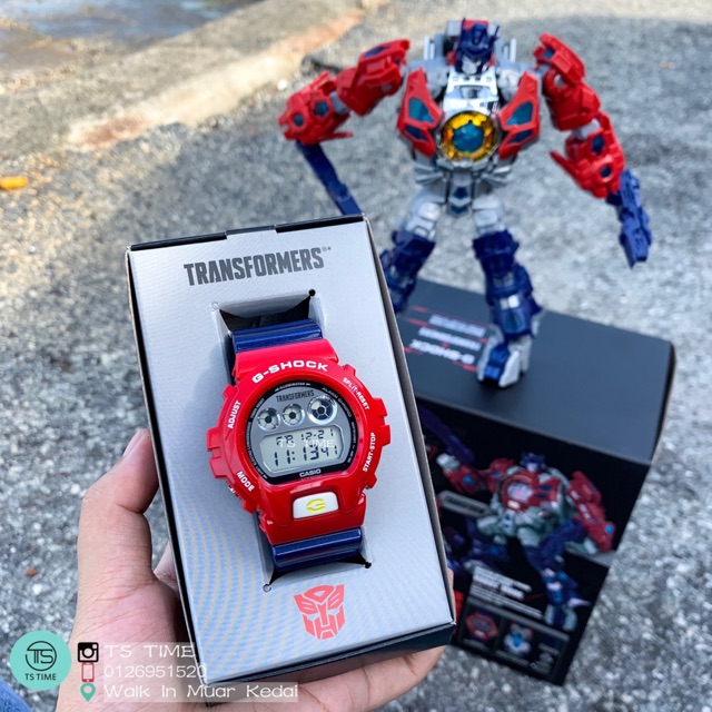 Transformers casio best sale g shock