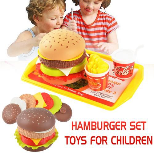 toy hamburger set