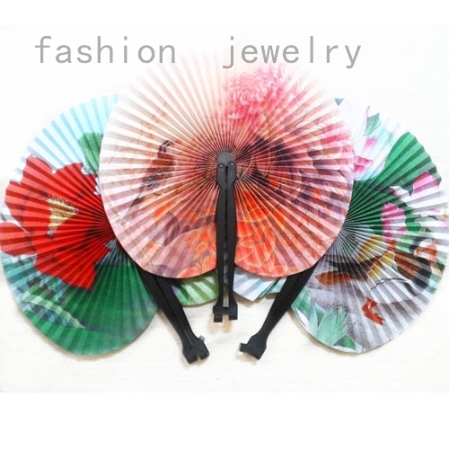 mini paper hand fans