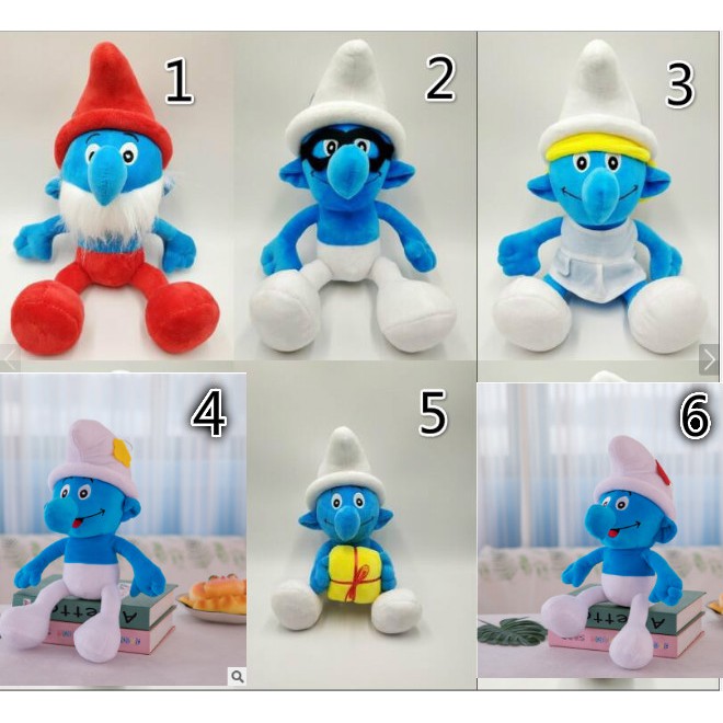 the smurfs plush