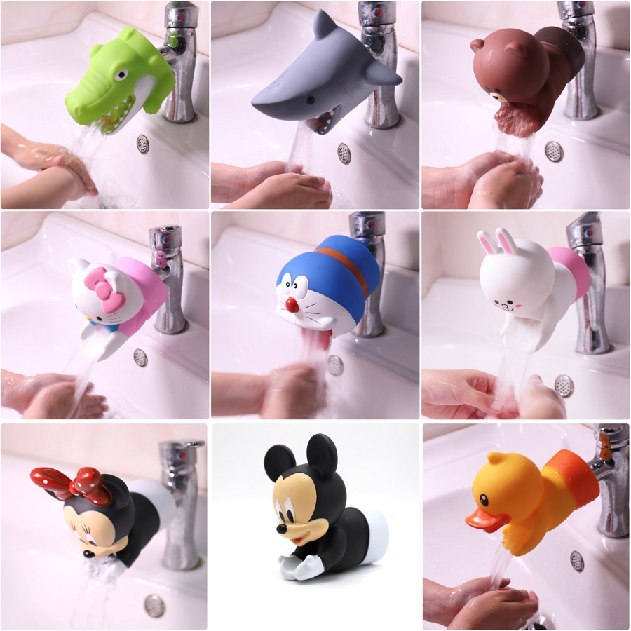Kids Hand Washing Artifact Korea Cartoon Kt Faucet Extender Child Lead Sink